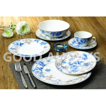 New bone china tableware with elegant design